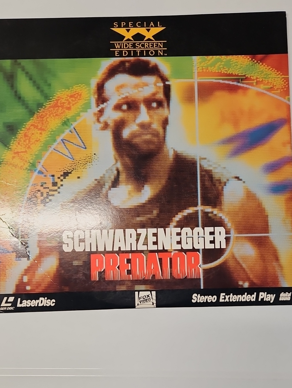 Predator (LaserDisc) Arnold Schwarzenegger Special wide screen edition.1991